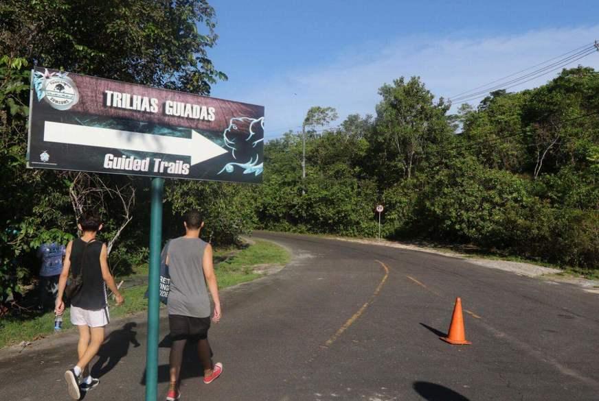 Trilhas interpretativas ampliam educação ambiental no Parque Sumaúma