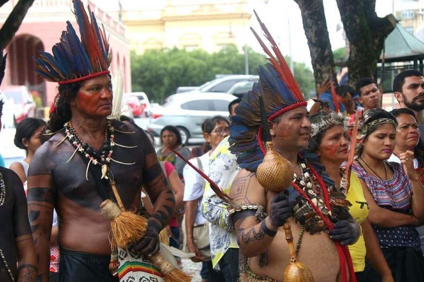 Marcha indígena por direitos