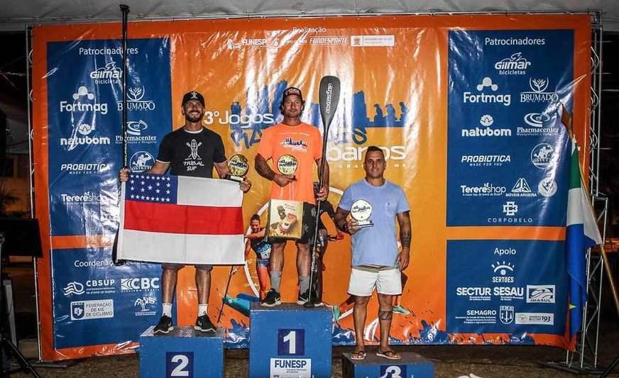 Amazonense é vice-campeão em etapa do circuito brasileiro de SUP