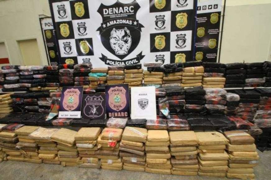 Quarteto é preso com carga de droga avaliada em R$ 2 milhões no interior do AM