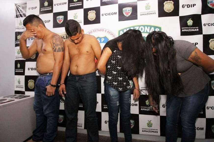 Grupo é preso em flagrante furtando celulares no Terminal 4
