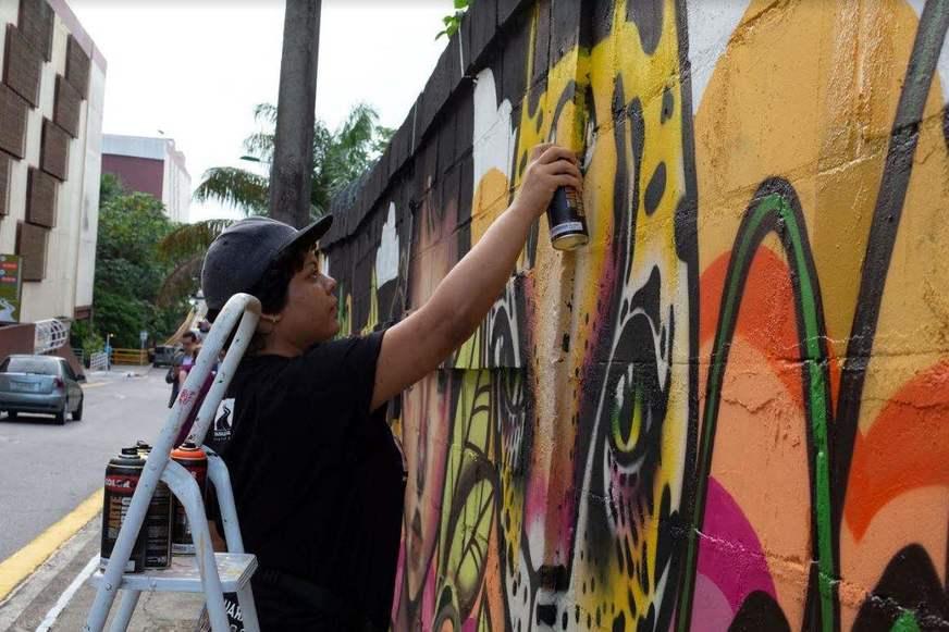 Manaus ganhará muro artístico de 1,4 mil m² com criações de artistas locais