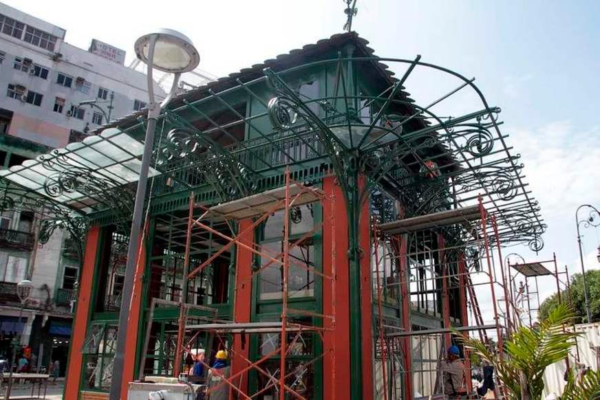 Pavilhão Universal é restaurado e será entregue no aniversário de Manaus