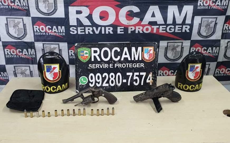 Dois membros do CV morrem após troca de tiros com a Rocam na BR-174