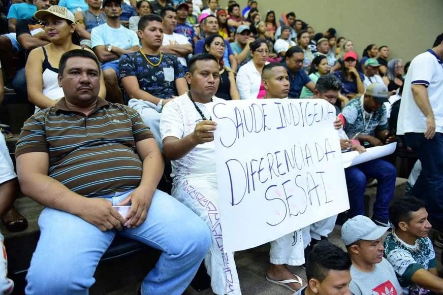 Na ALE-AM, indígenas pedem continuidade de programa de saúde nas aldeias