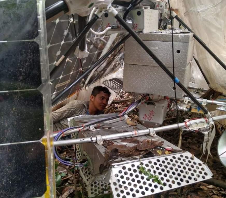 Balão de Internet do Google é encontrado por ribeirinhos no AM