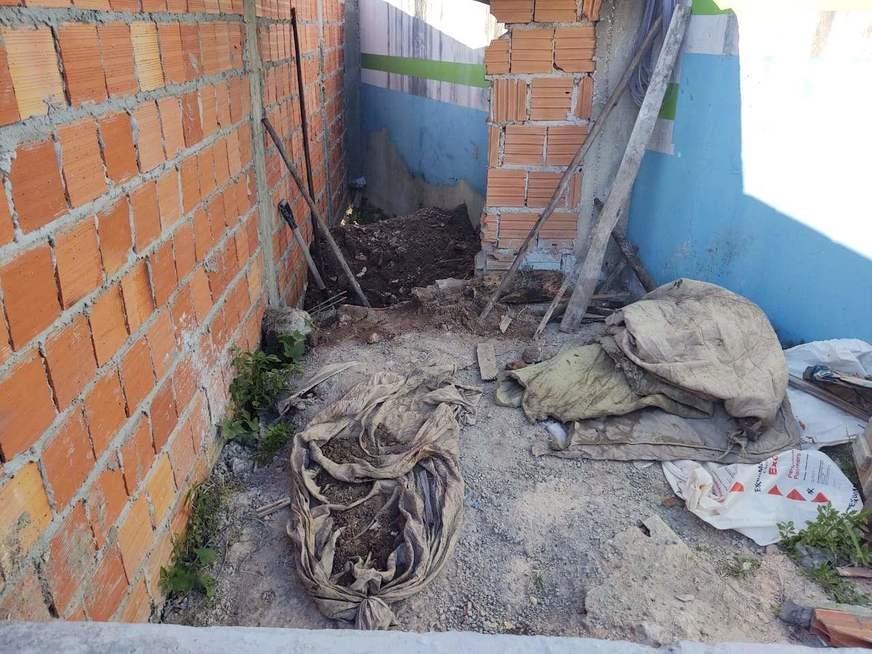 Ossada humana é encontrada em obra no Monte das Oliveiras