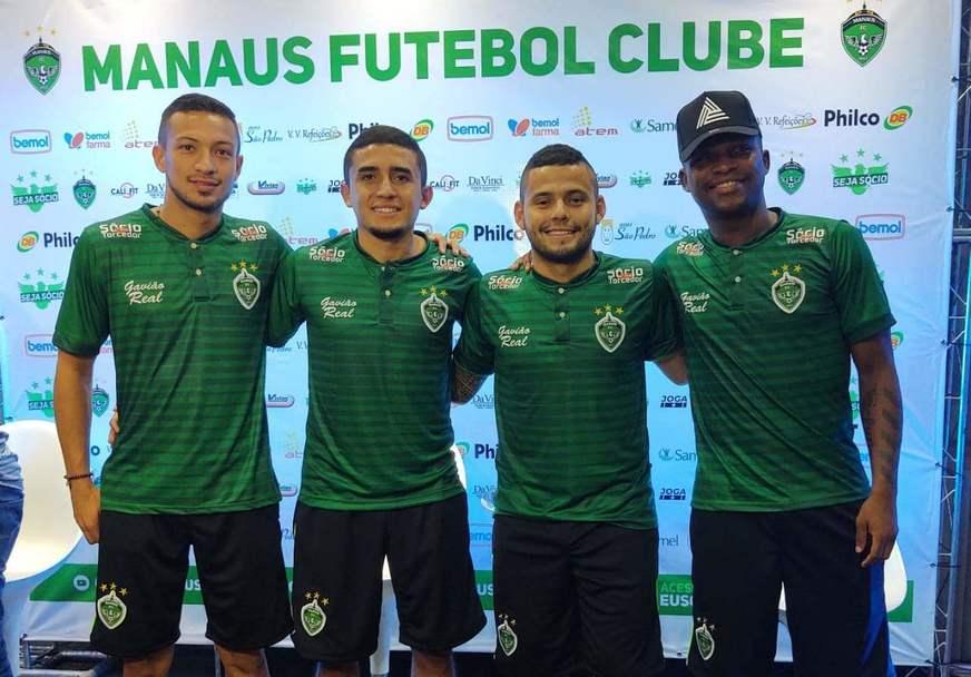 ‘Made in Colômbia’: quarteto é novidade na apresentação do elenco do Manaus