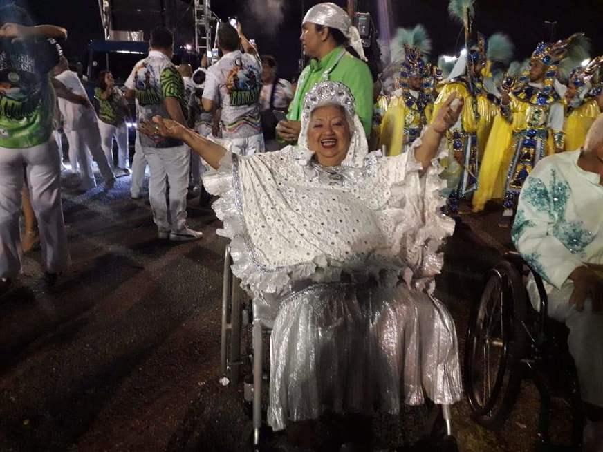 Figura tradicional do Carnaval, Ednelza Sahdo confia em título da Aparecida