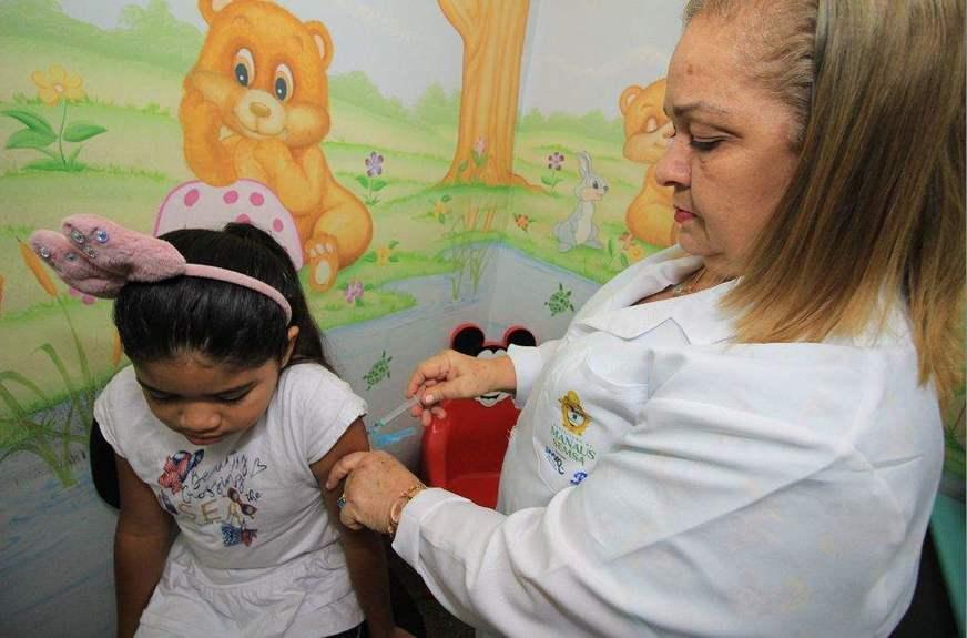 Campanha de vacinação contra o sarampo é retomada no Amazonas