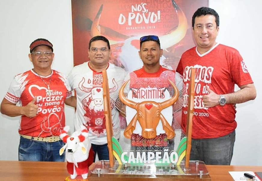 Leno Souza é apresentado como artista de alegoria do Boi Garantido