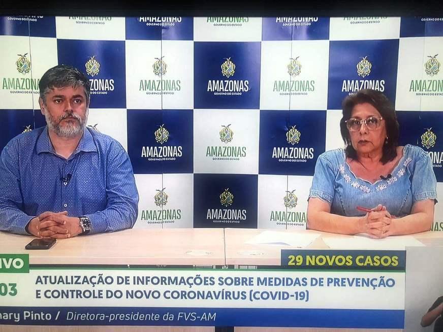 Amazonas chega a 140 casos de coronavírus e tem dez pacientes em UTIs