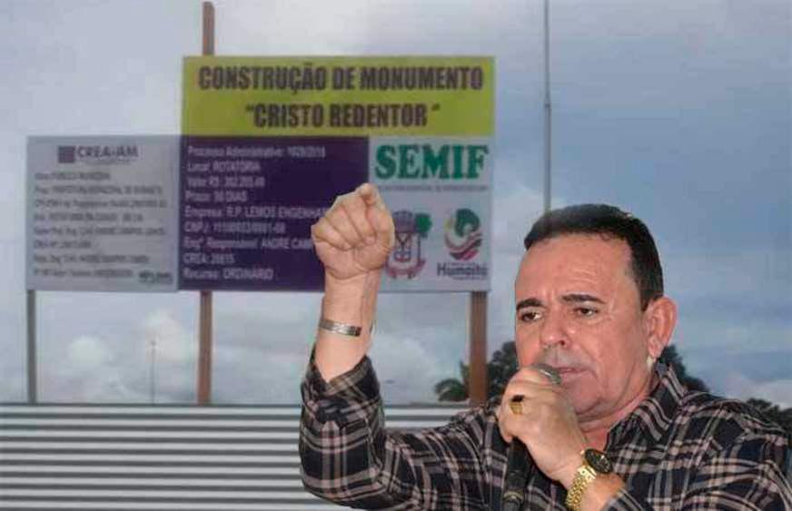 Juiz determina paralisação do ‘Cristo Redentor’ em Humaitá