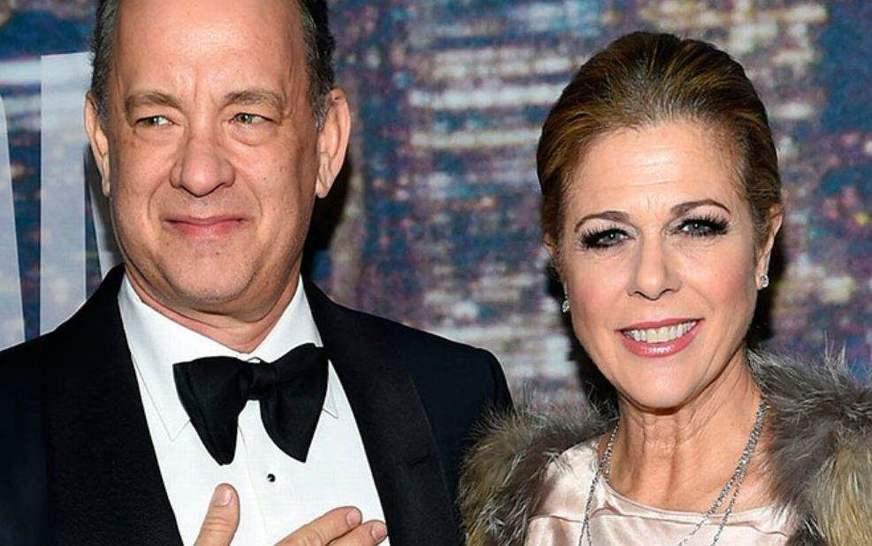 Casal Tom Hanks e Rita Wilson testa positivo para coronavírus