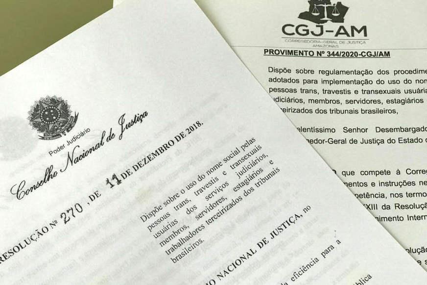 TJAM adota uso de nome social por transgêneros em processos