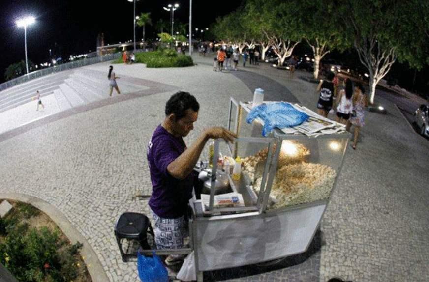 Auxílio a ambulantes na pandemia