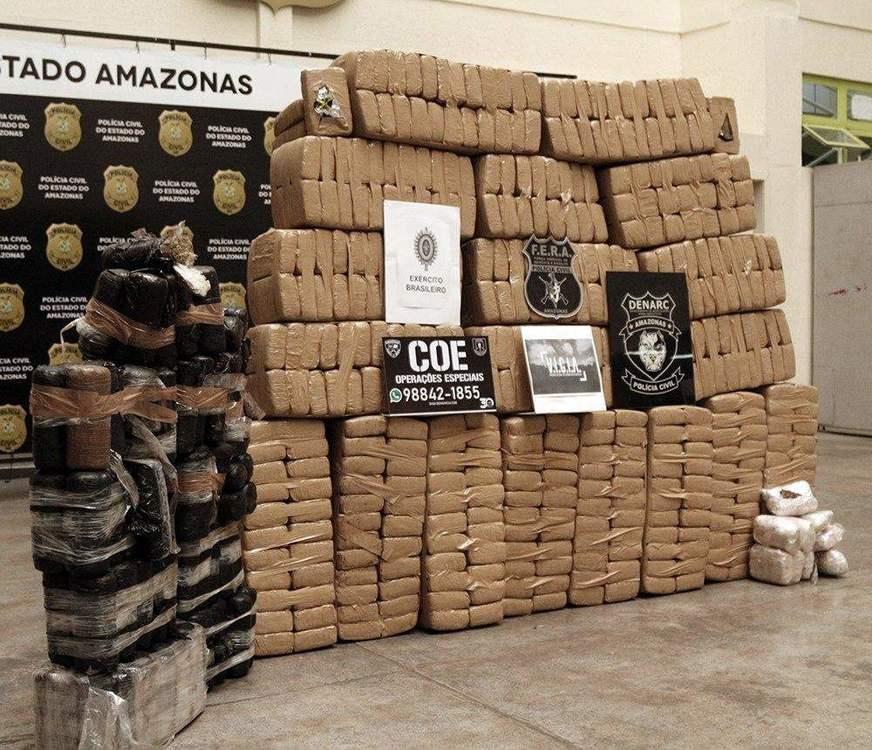 Até a 1ª quinzena de junho, Denarc apreendeu mais de 3 toneladas de drogas