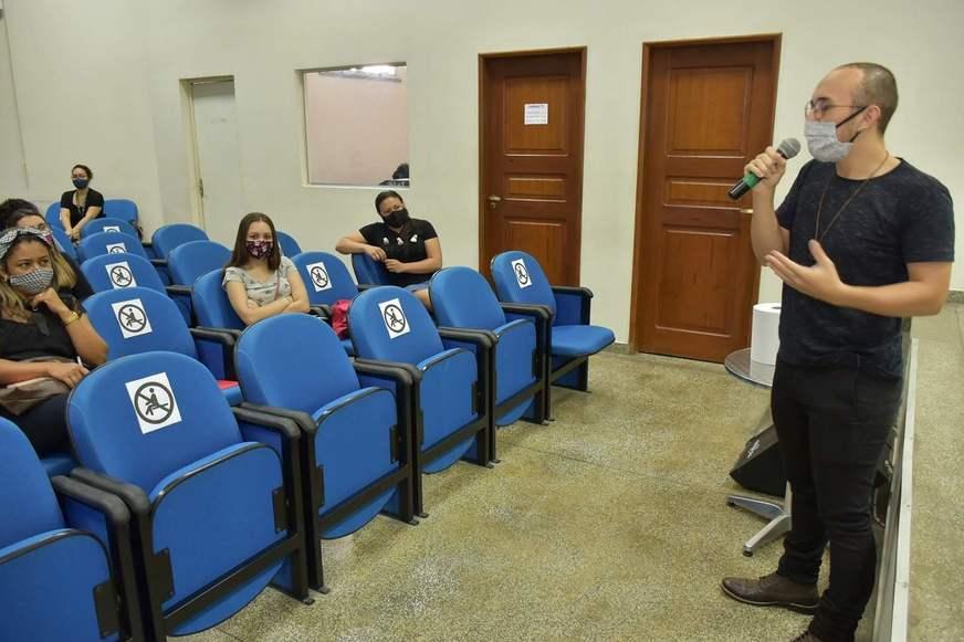 Equipe psicossocial do Cetam acolhe alunos na volta às aulas