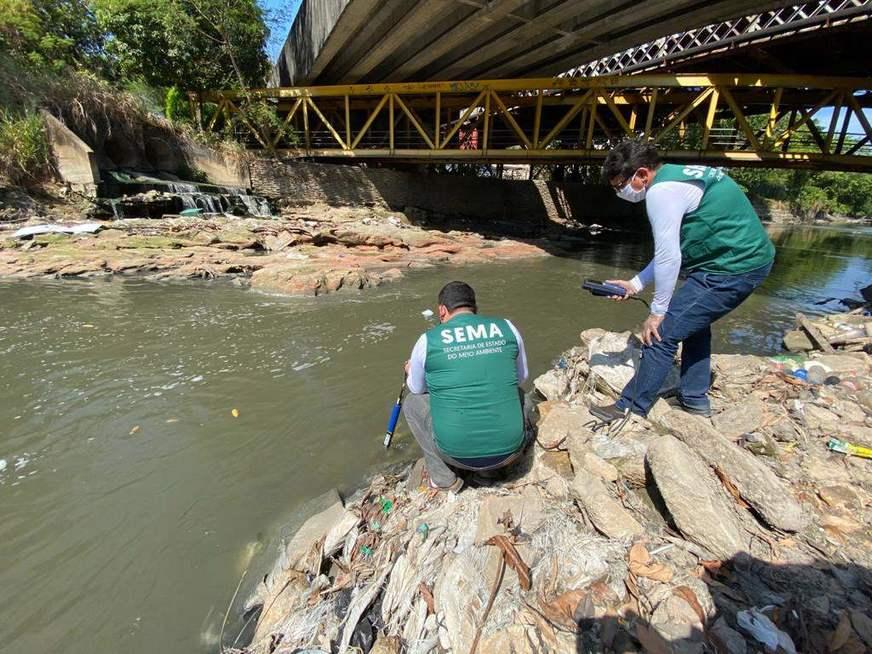 Programa  indica parâmetros de poluição em igarapés de Manaus