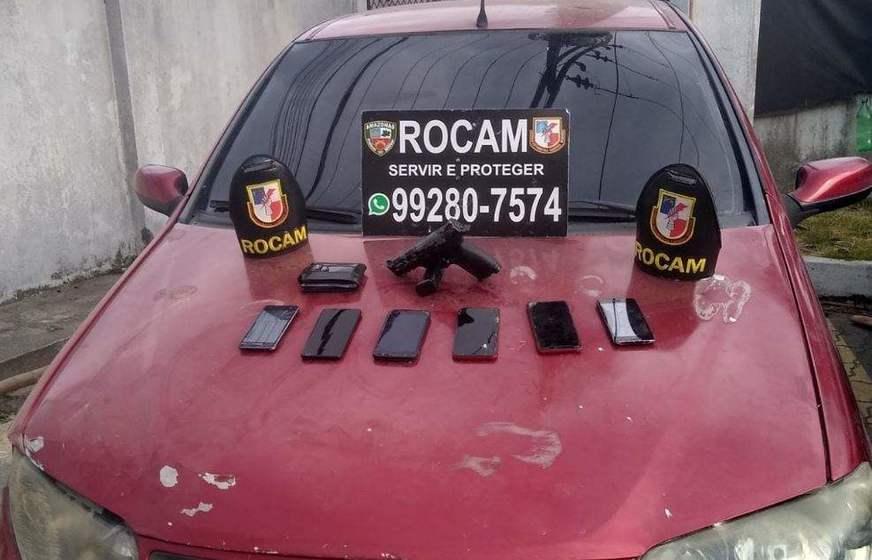 Trio é preso por realizar ‘arrastões’ no bairro Cidade Nova