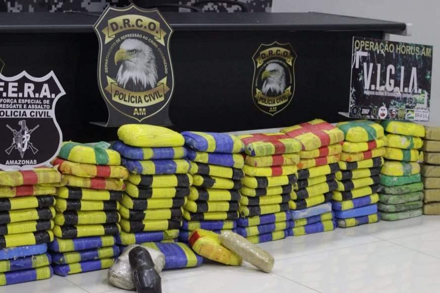 Trio é preso com carga de cocaína avaliada em R$ 3 milhões