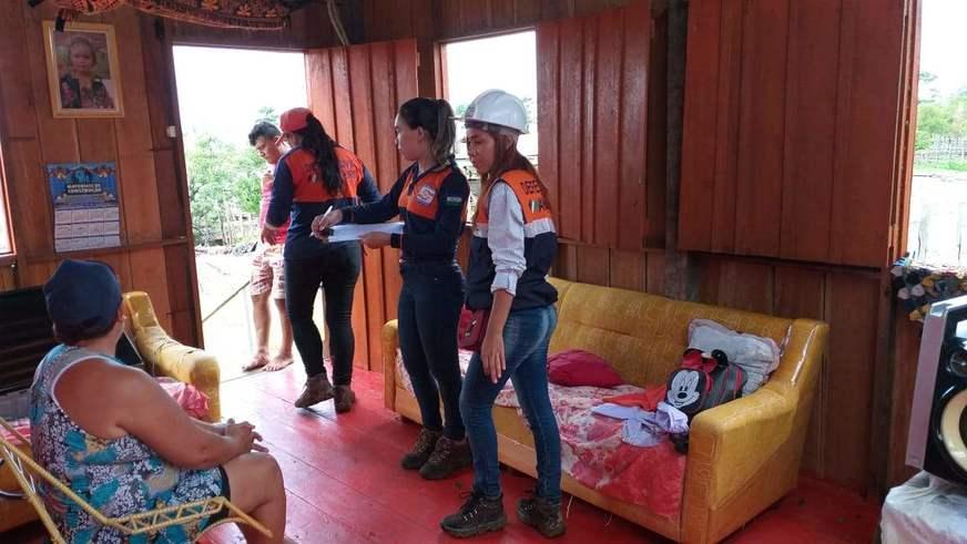 Chuva de granizo assusta moradores de Manacapuru