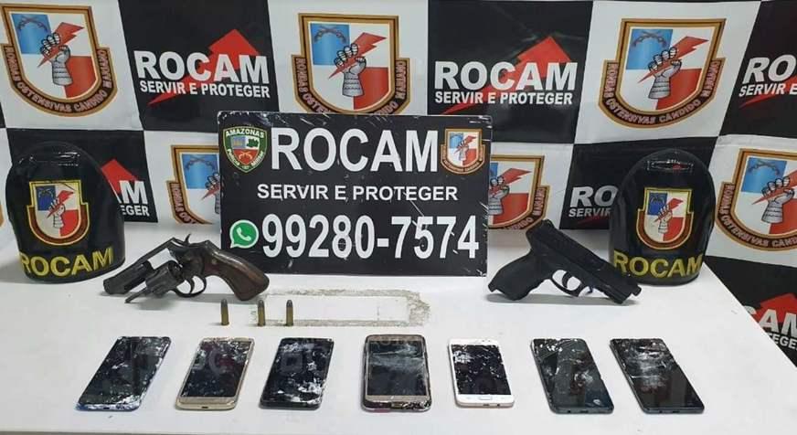 Rocam detém dupla acusada de assaltos na zona centro-sul