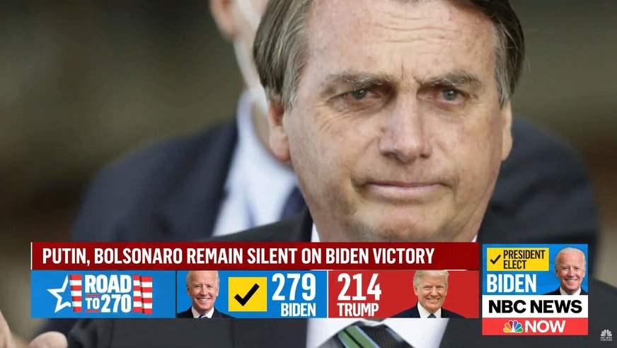 Mídia dos EUA destaca silêncio de Bolsonaro após derrota de Trump