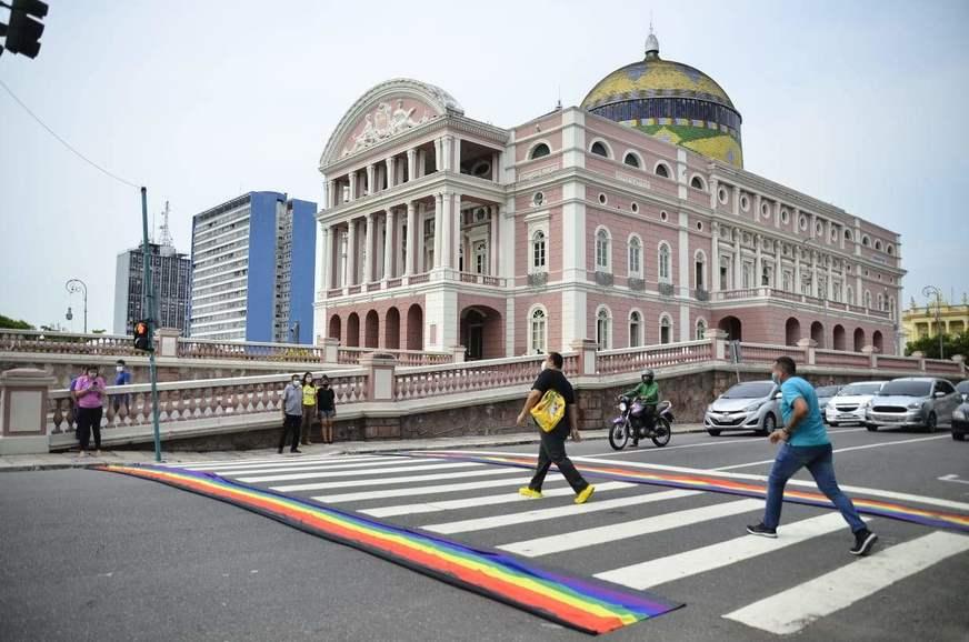Virada Sustentável faz ato em prol da diversidade no Centro de Manaus