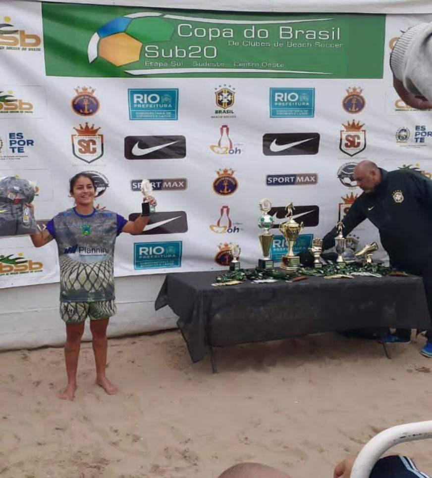 Amazonense é convocada para jogar Copa do Brasil de Beach Soccer