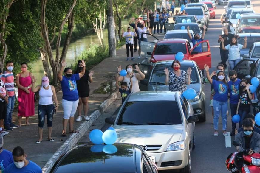 Marcha para Jesus em Manaus começa com carreata rumo a ginásio
