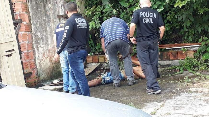 Corpo de homem baleado e amarrado é encontrado na Cidade Nova