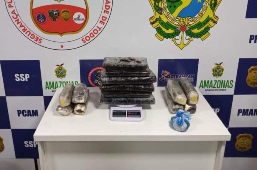 Polícia prende quatro homens com 40 quilos de drogas