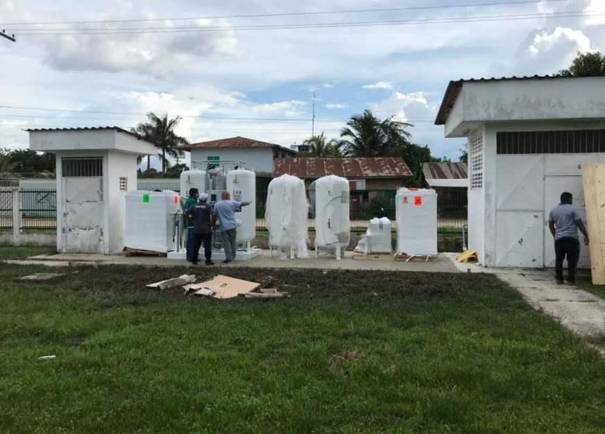 Abastecimento de oxigênio em Tabatinga é assegurado com instalação de miniusina