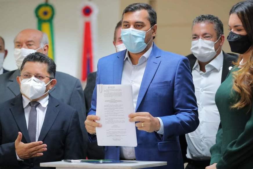 Governador Wilson Lima sanciona Lei do Gás