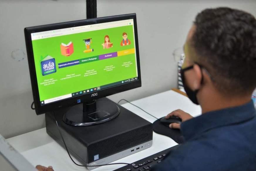 Site oficial reúne materiais complementares do ‘Aula em Casa’