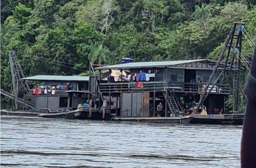 No Amazonas, garimpo ilegal opera próximo a posto desativado da Funai