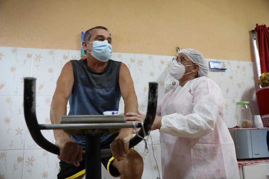 Pacientes com sequelas da Covid-19 são acompanhados pelo programa ‘Melhor em Casa’