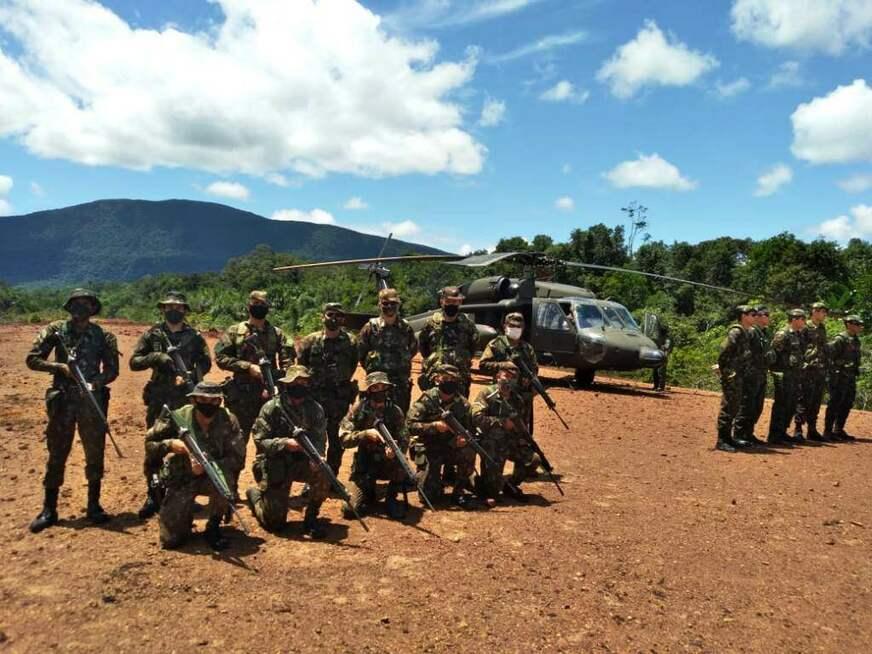 Força necessária na proteção da região amazônica