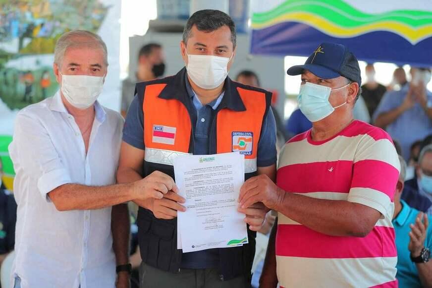 Careiro da Várzea recebe ação do Auxílio Estadual Enchente 2021
