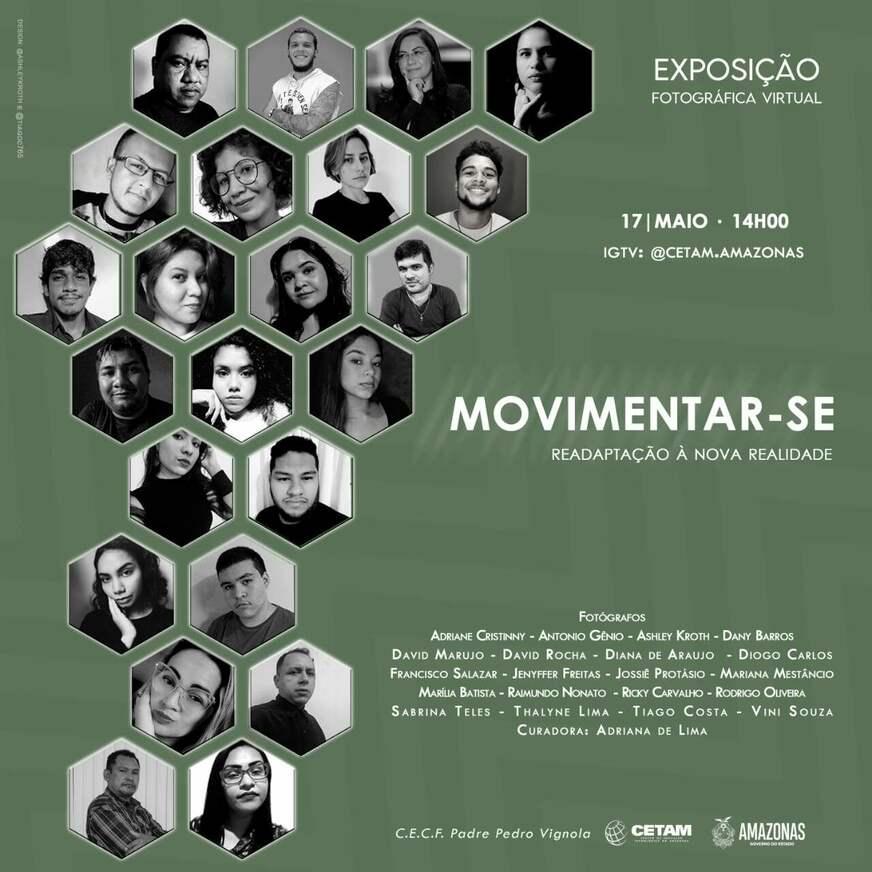 Exposição virtual mostra superação do Cetam durante a pandemia