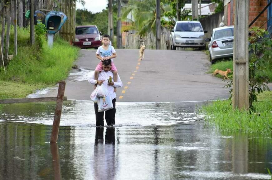 A cheia e a falta de planejamento
