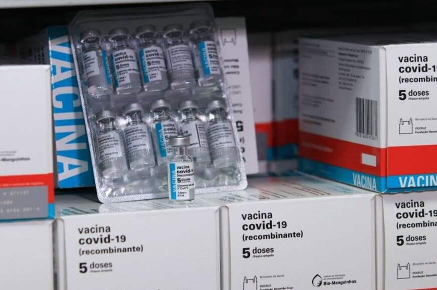 Amazonas recebe mais 94 mil doses de vacina contra Covid-19