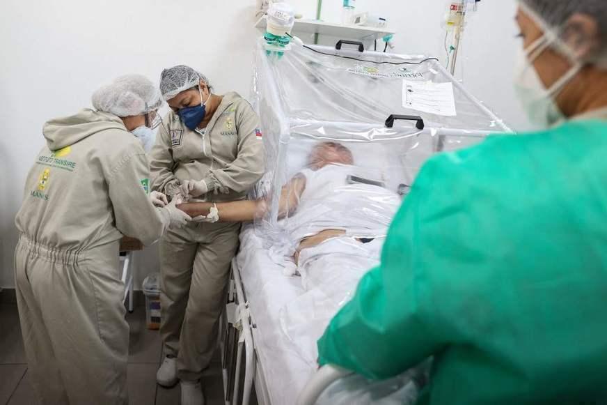Amazonas tem mais 15 mortes por Covid e 620 novos casos da doença