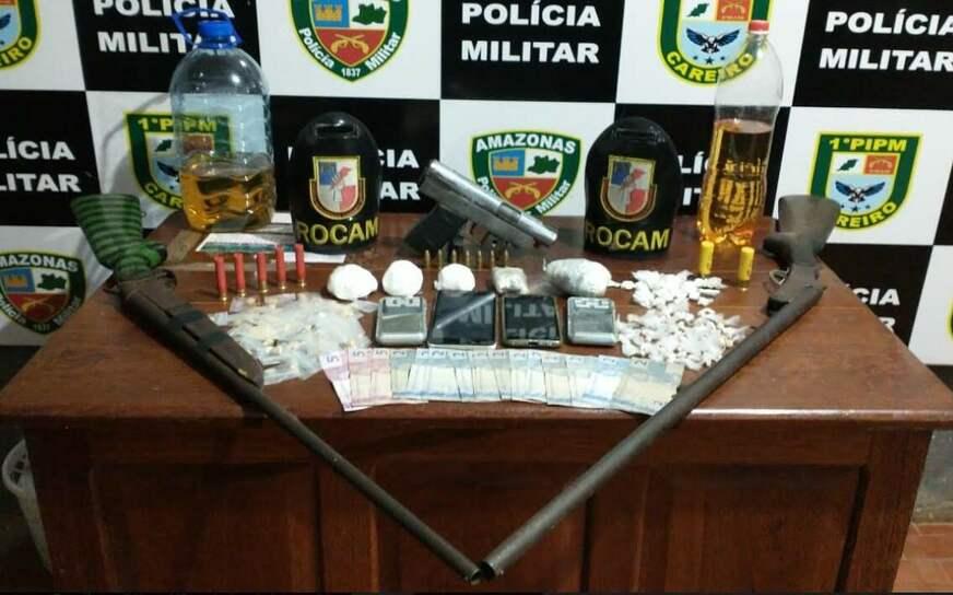Rocam prende suspeitos de envolvimento em ataques no Careiro Castanho