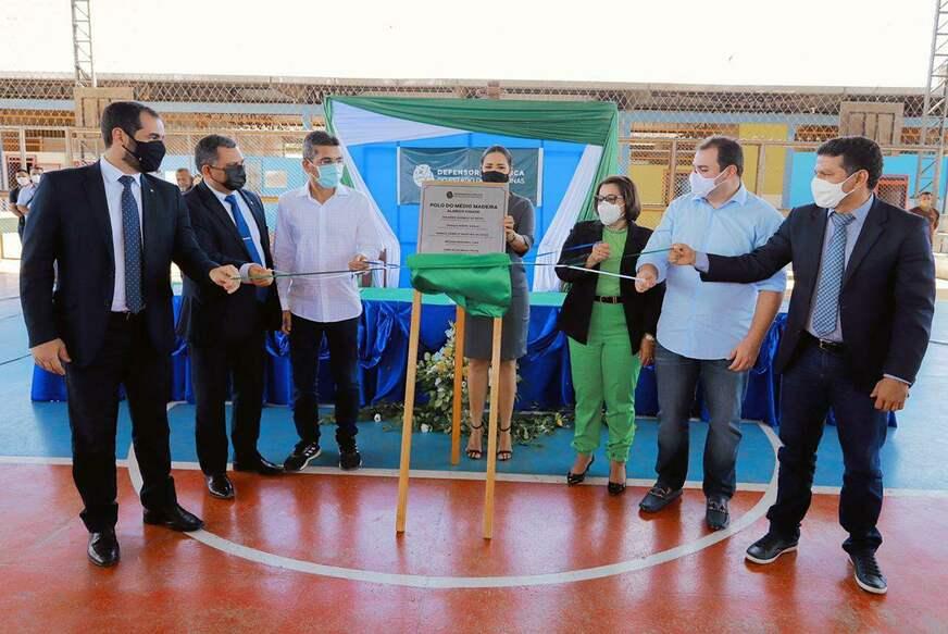 ‘É um momento histórico’, diz presidente da Assembleia sobre inauguração de polo da Defensoria no Médio Madeira