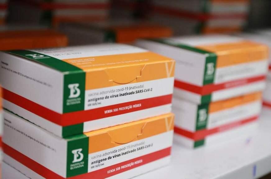 Amazonas recebe 15.200 doses de vacinas CoronaVac