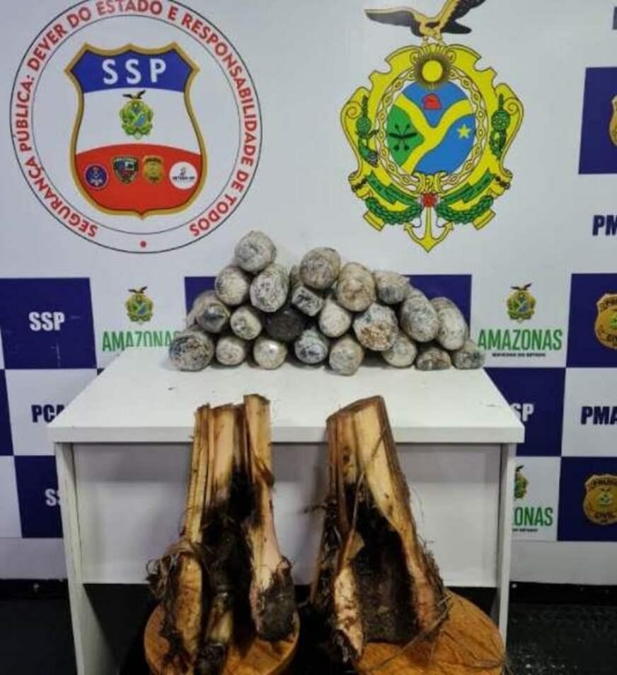 Polícia prende três homens e apreende mais de 28 quilos de drogas