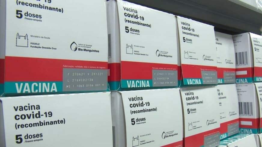 Amazonas recebe 84.650 novas doses de vacina contra Covid-19