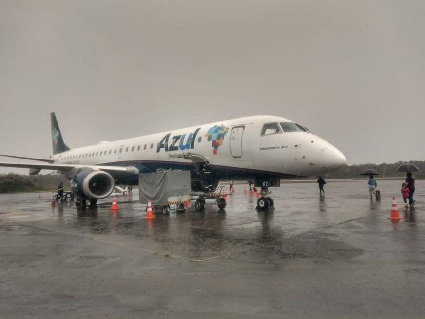 Azul começa a operar voo com 118 lugares para São Gabriel da Cachoeira
